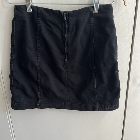 Free People Modern Femme Denim Mini Skirt - Picture 2 of 3
